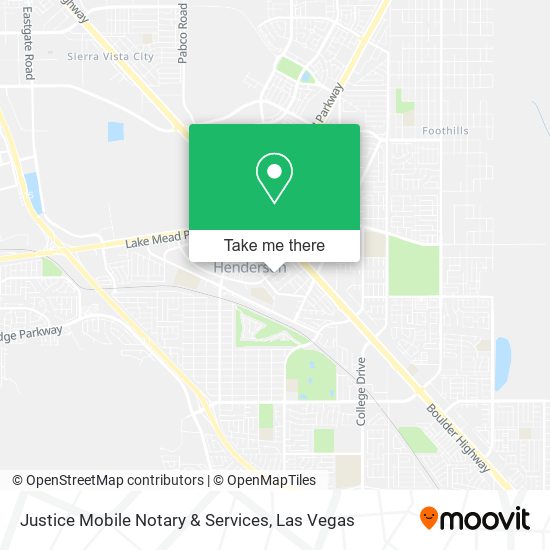 Justice Mobile Notary & Services map
