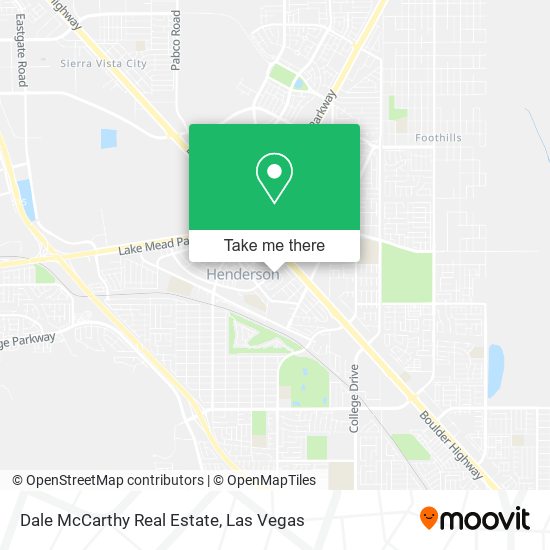 Mapa de Dale McCarthy Real Estate