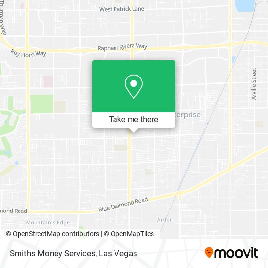 Smiths Money Services map