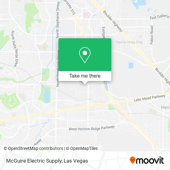 McGuire Electric Supply map