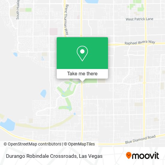 Mapa de Durango Robindale Crossroads