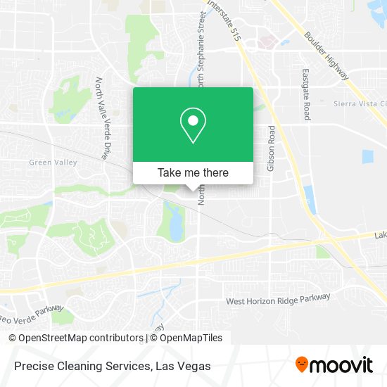 Mapa de Precise Cleaning Services