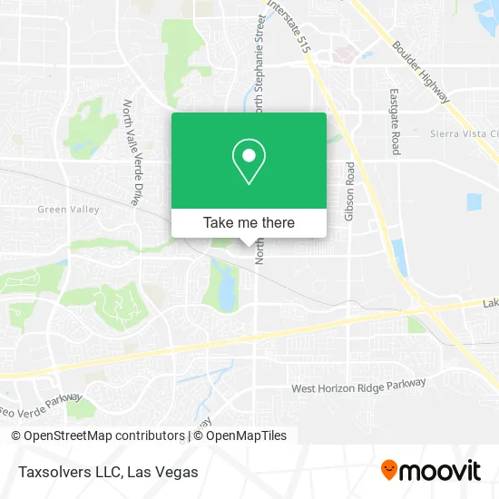 Mapa de Taxsolvers LLC