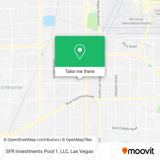 Mapa de SFR Investments Pool 1, LLC