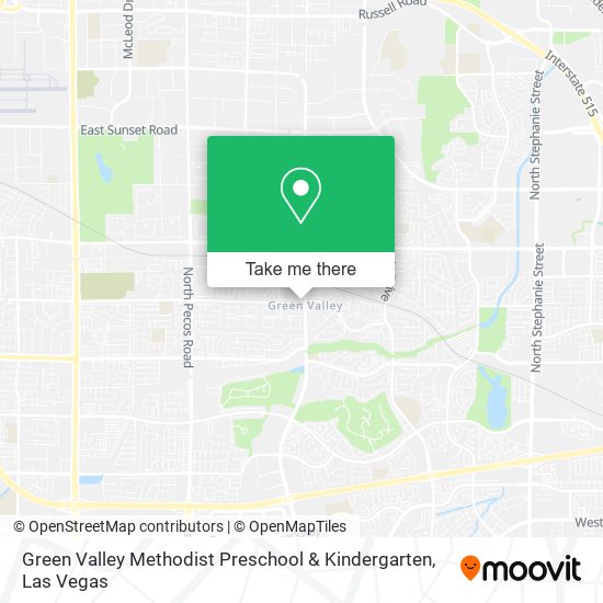 Green Valley Methodist Preschool & Kindergarten map