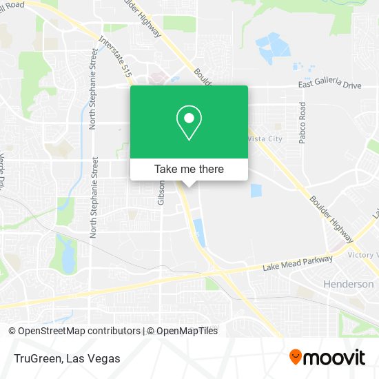 TruGreen map