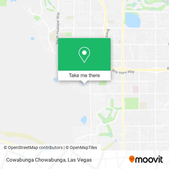 Mapa de Cowabunga Chowabunga