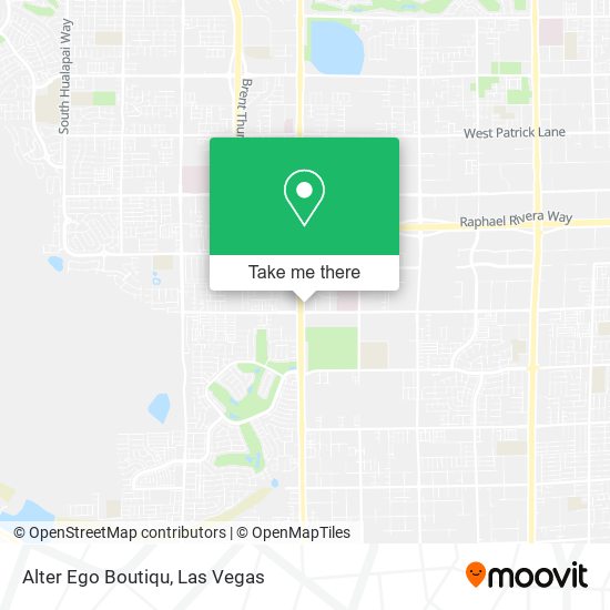 Alter Ego Boutiqu map