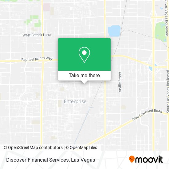 Discover Financial Services map