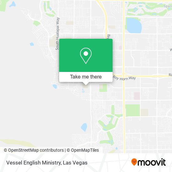 Mapa de Vessel English Ministry