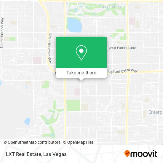 LXT Real Estate map