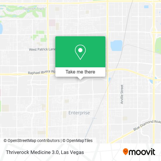 Mapa de Thriverock Medicine 3.0