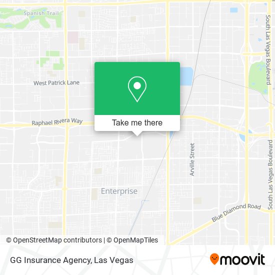 GG Insurance Agency map