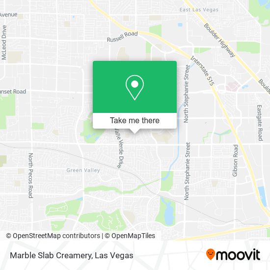 Marble Slab Creamery map