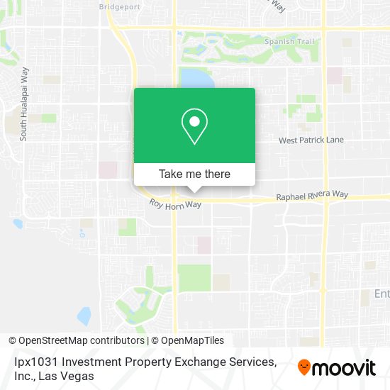 Mapa de Ipx1031 Investment Property Exchange Services, Inc.