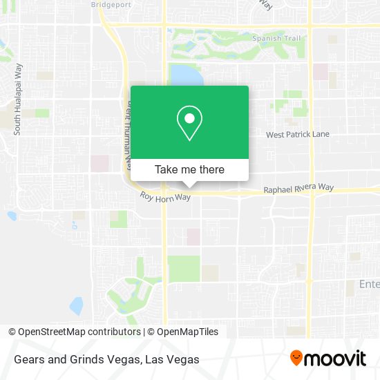 Gears and Grinds Vegas map