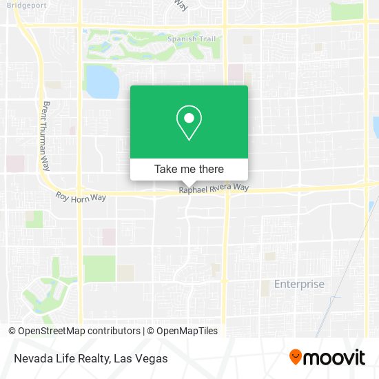 Mapa de Nevada Life Realty