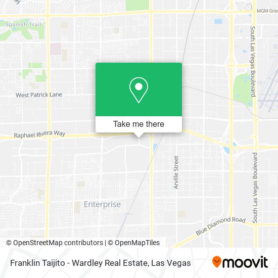 Mapa de Franklin Taijito - Wardley Real Estate