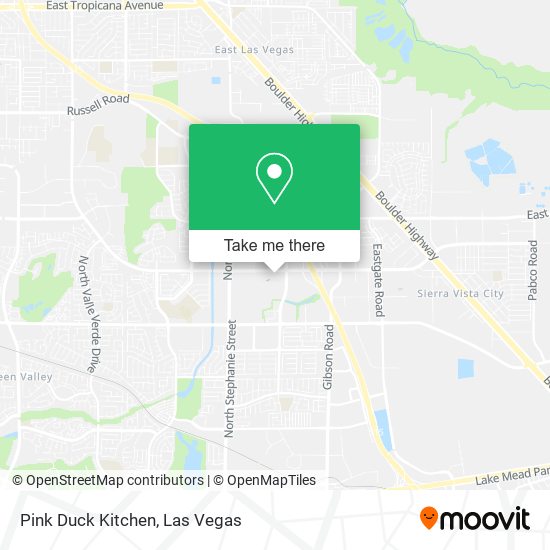 Pink Duck Kitchen map
