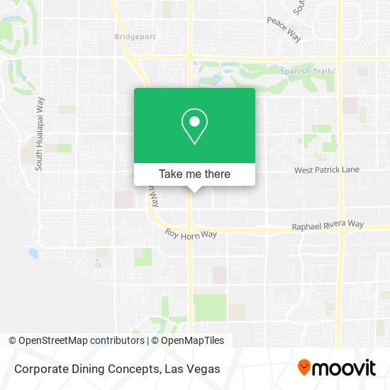 Mapa de Corporate Dining Concepts