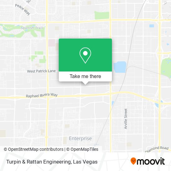 Turpin & Rattan Engineering map