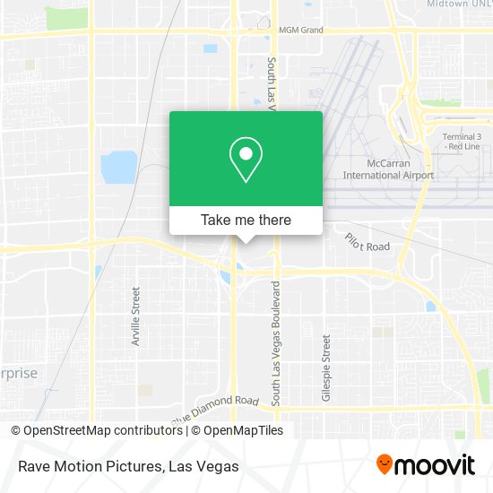 Rave Motion Pictures map