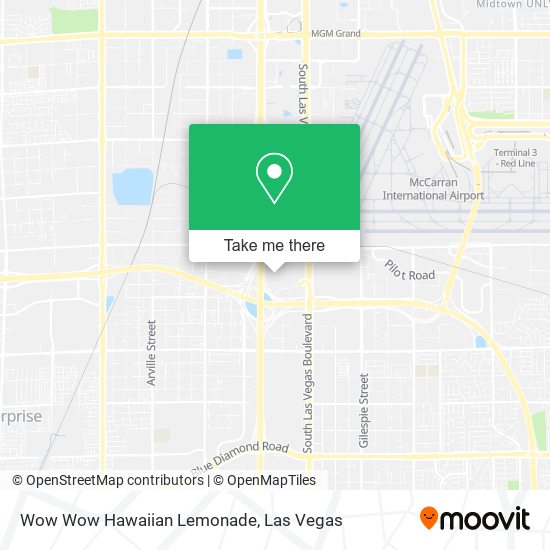 Mapa de Wow Wow Hawaiian Lemonade