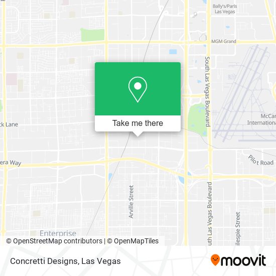 Mapa de Concretti Designs