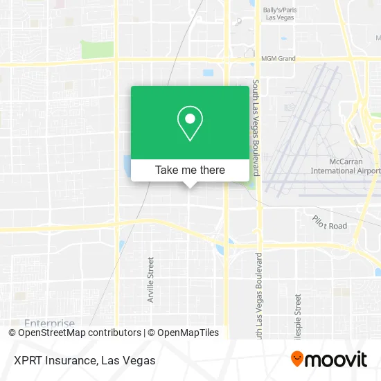 XPRT Insurance map