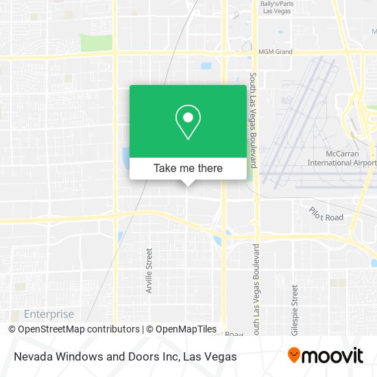Nevada Windows and Doors Inc map