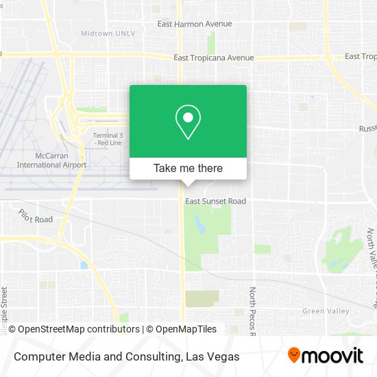 Computer Media and Consulting map
