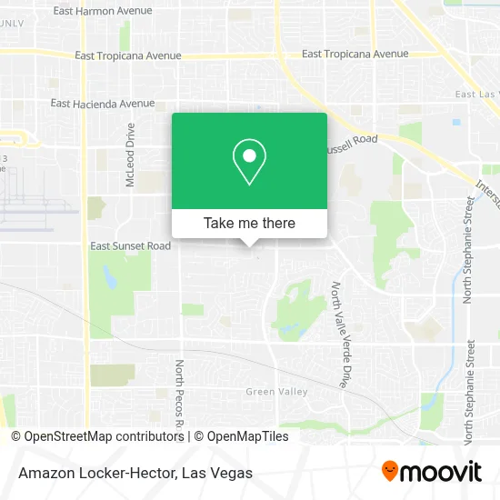 Amazon Locker-Hector map