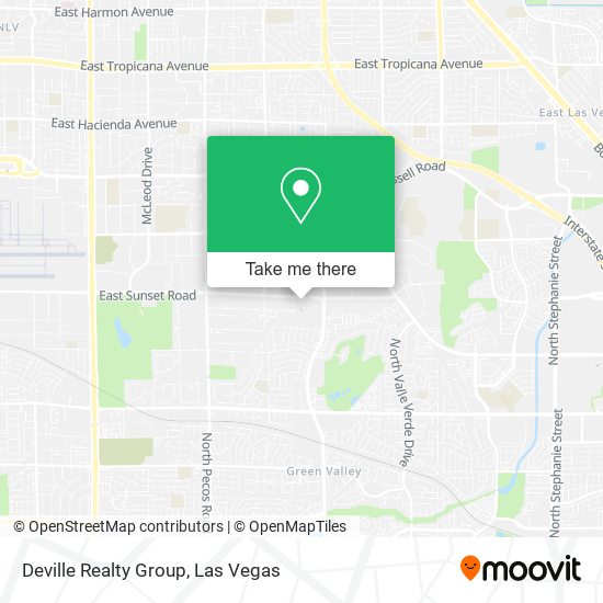Mapa de Deville Realty Group