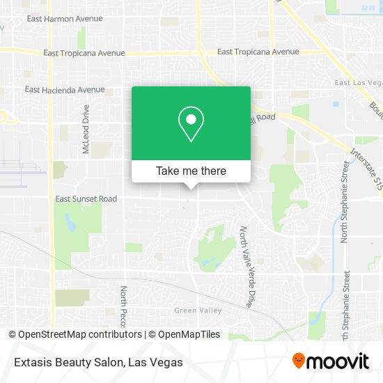 Mapa de Extasis Beauty Salon