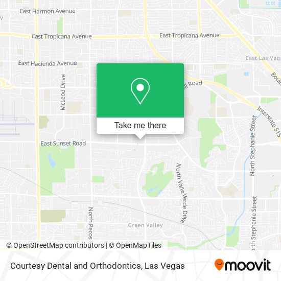 Mapa de Courtesy Dental and Orthodontics