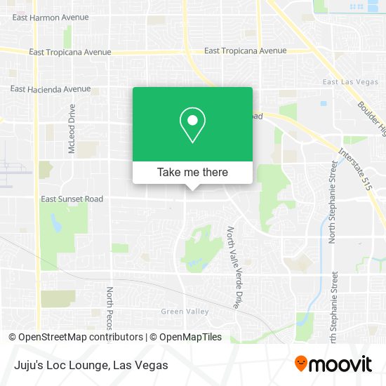 Juju's Loc Lounge map