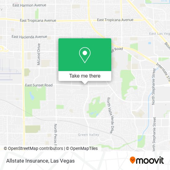 Allstate Insurance map