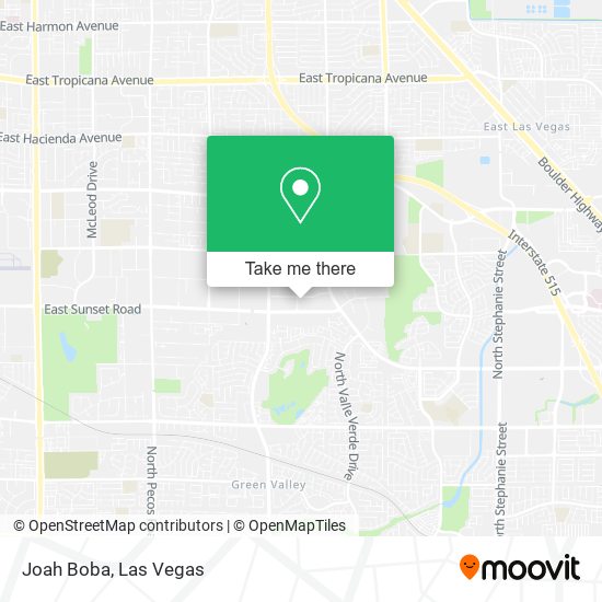 Mapa de Joah Boba