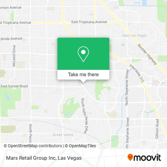 Mars Retail Group Inc map