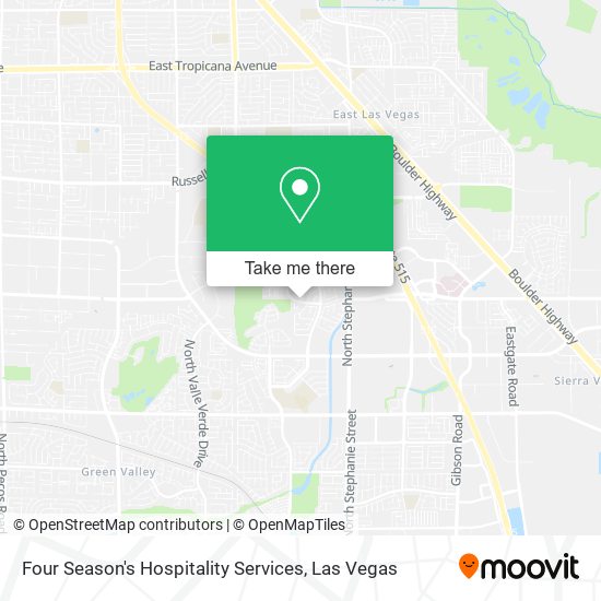 Mapa de Four Season's Hospitality Services