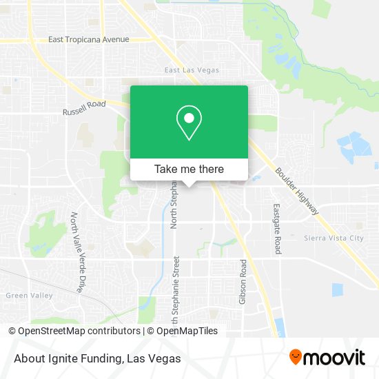 About Ignite Funding map