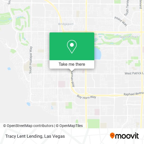 Tracy Lent Lending map