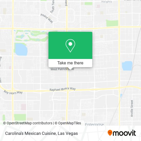 Carolina's Mexican Cuisine map