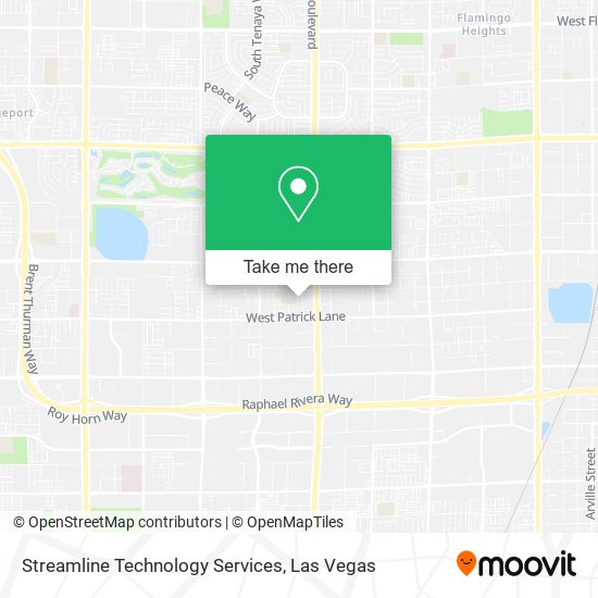 Mapa de Streamline Technology Services