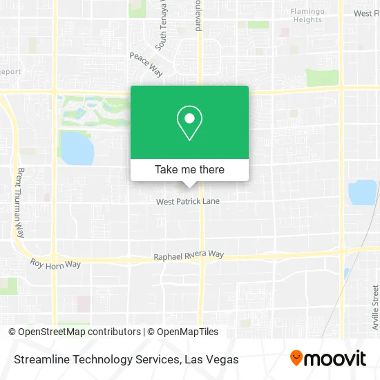 Mapa de Streamline Technology Services