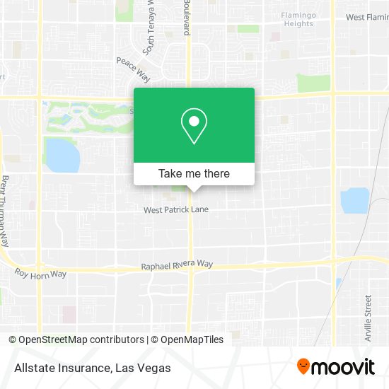 Allstate Insurance map