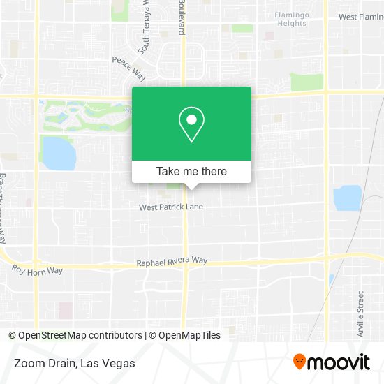 Mapa de Zoom Drain