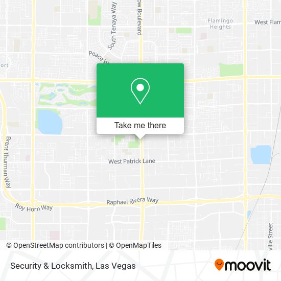 Security & Locksmith map