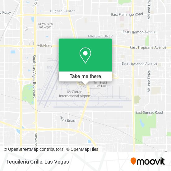Mapa de Tequileria Grille