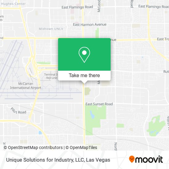 Unique Solutions for Industry, LLC map